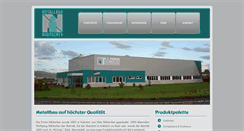 Desktop Screenshot of nikitscher-metallbau.com